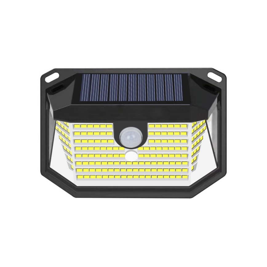 Brilagi - LED Candeeiro de parede solar com sensor de movimento e anoitecer WALLIE LED/4W/5,5V 1200mAh 6500K IP65