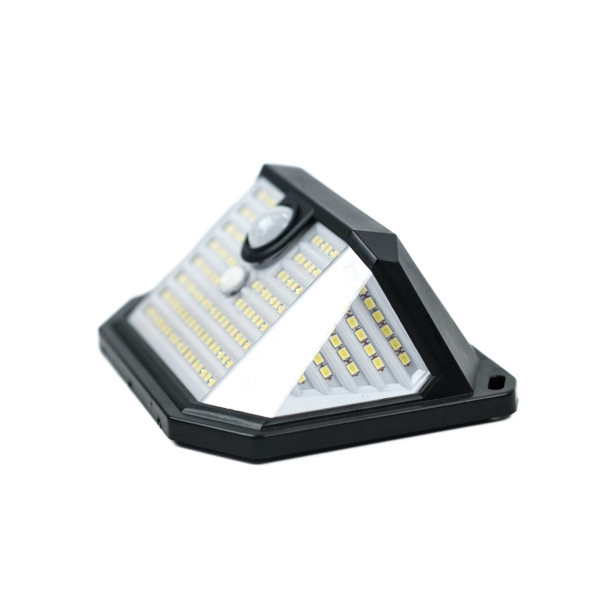 Brilagi - LED Candeeiro de parede solar com sensor de movimento e anoitecer WALLIE LED/4W/5,5V 1200mAh 6500K IP65