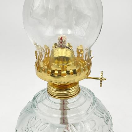 Brilagi - Lâmpada a petróleo MERLIN transparente