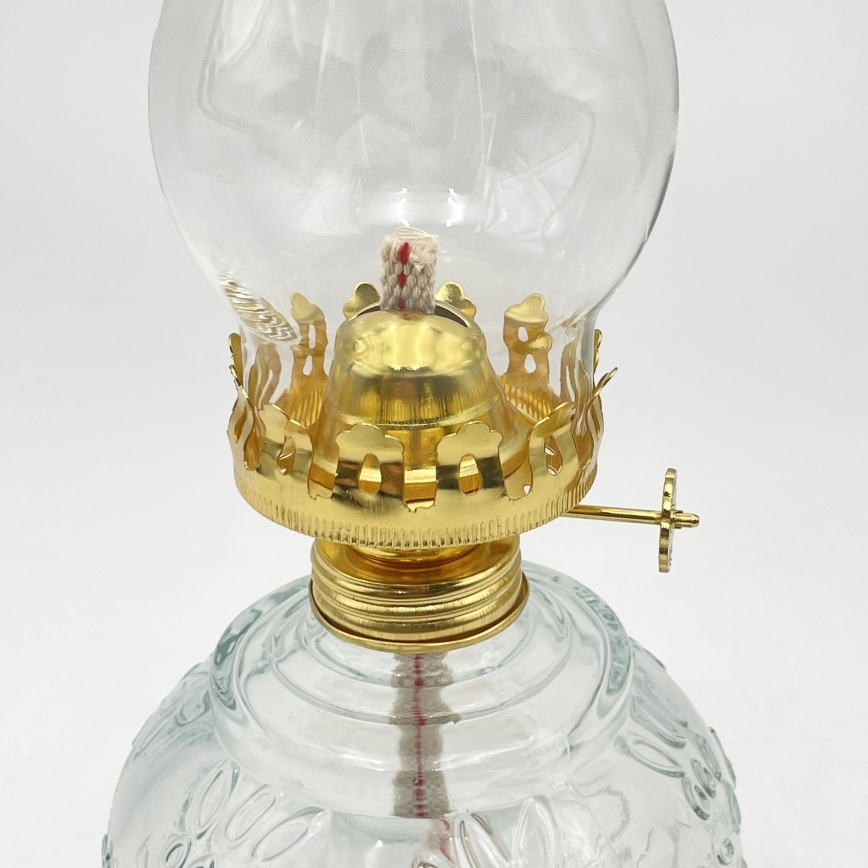 Brilagi - Lâmpada a petróleo MERLIN transparente