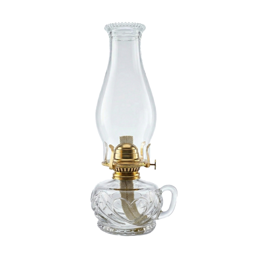 Brilagi - Lâmpada a petróleo MERLIN transparente