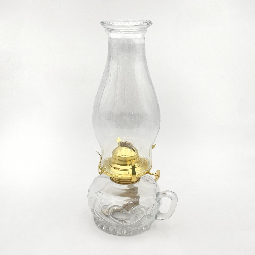 Brilagi - Lâmpada a petróleo MERLIN transparente