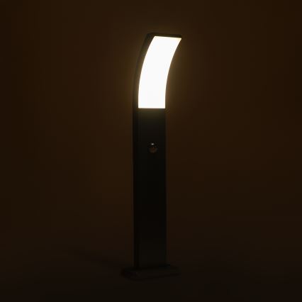 Brilagi - Lâmpada de exterior LED com sensor ARCELO LED/9W/230V 50 cm IP44