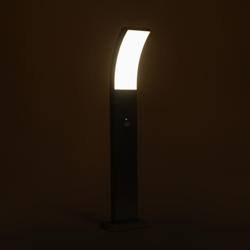 Brilagi - Lâmpada de exterior LED com sensor ARCELO LED/9W/230V 50 cm IP44