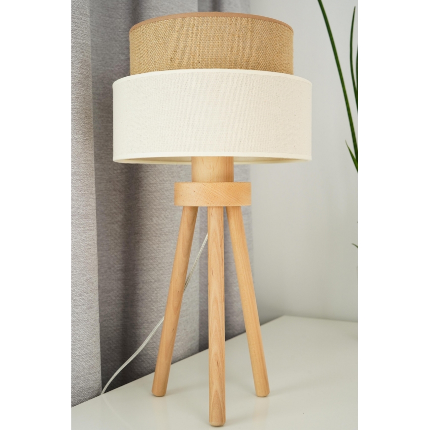 Brilagi - Lâmpada de Mesa LED ESTILO BOHO 1xE27/15W/230V