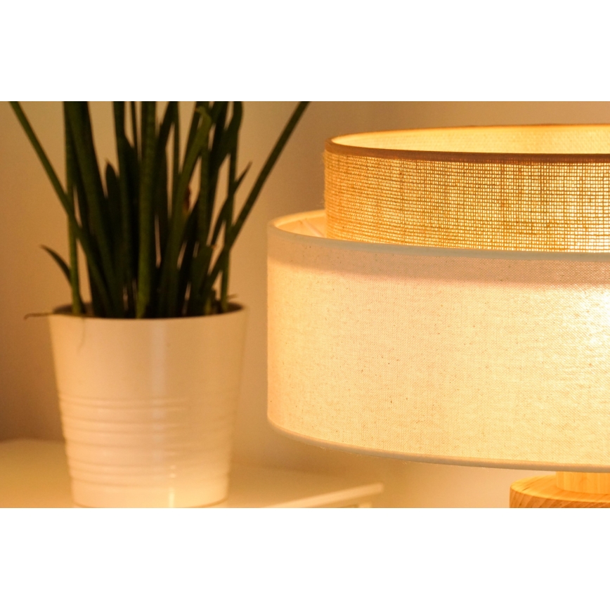 Brilagi - Lâmpada de Mesa LED ESTILO BOHO 1xE27/15W/230V