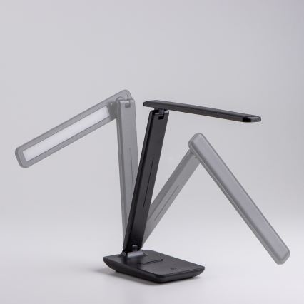 Brilagi - Lâmpada de mesa LED regulável MODO LED/7W/230V 3000/4000/6500K preta