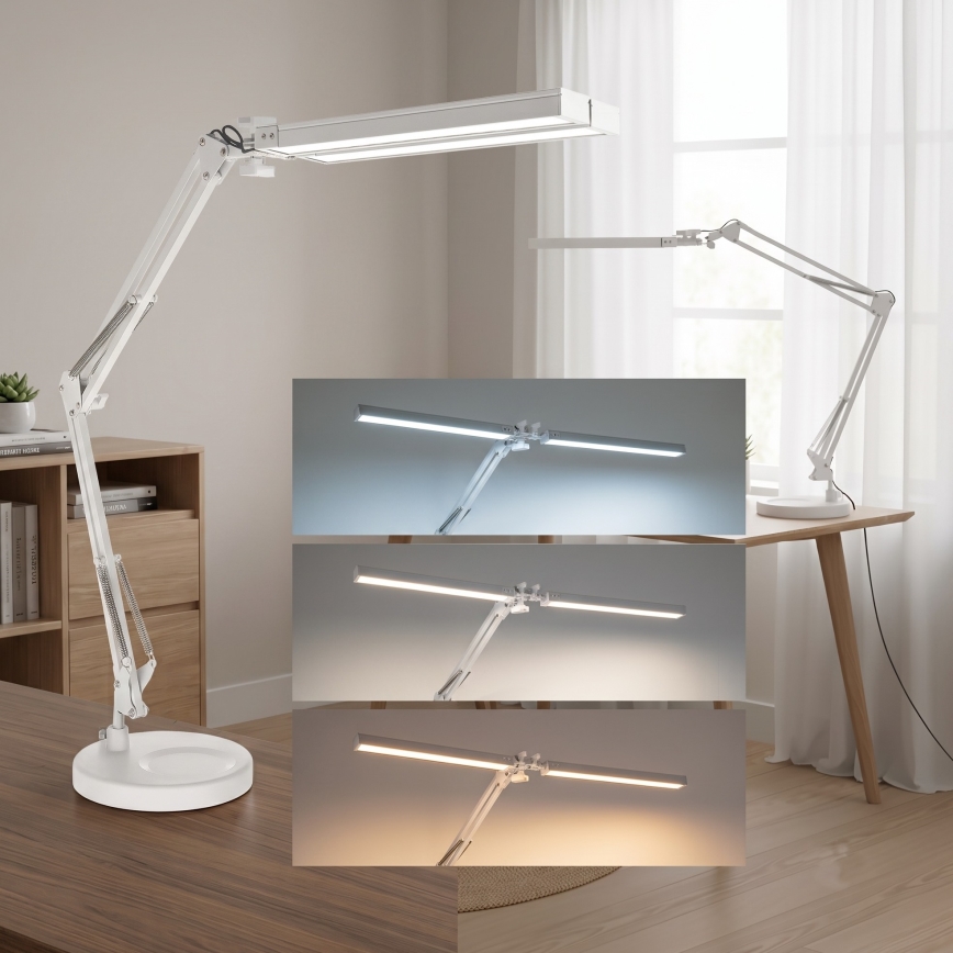 Brilagi - Lâmpada de mesa LED regulável VARIO LED/15W/230V 3000-6000K branca
