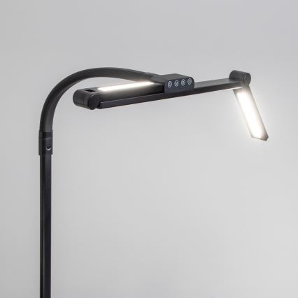 Brilagi - Candeeiro de mesa LED tátil dimerizável com grampo VARIO LED/24W/230V 3000-6500K CRI 92 preto