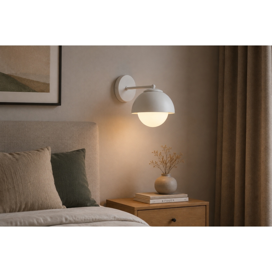 BRILAGI - Lâmpada de parede COSMO 1xE27/60W/230V branca