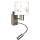 Brilagi - Lâmpada de parede flexível infantil LED BOBO 1xE27/25W/230V + LED/3W cromo fosco/creme/coelhinhos