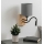 Brilagi - Lâmpada de Parede LED Flexível NUBILA WOOD 1xE27/25W/230V + LED/3W carvalho/preto/cinza claro