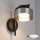 Brilagi - Lâmpada de Parede LED RGB+CCT Dimerizável AURA LUX 1xGX53/14W/230V 2700-6500K Wi-Fi Tuya preta/fumada