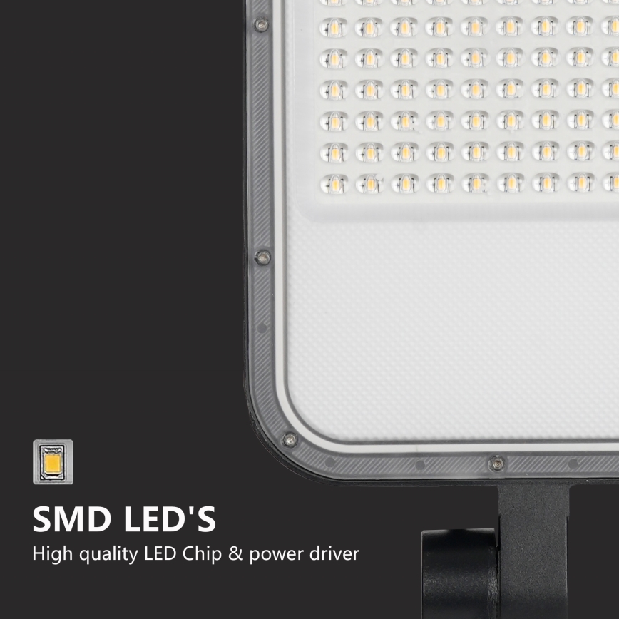 Brilagi - Lâmpada de rua LED URBANLIGHT LED/100W/230V preta IP65