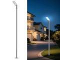 Brilagi - Lâmpada LED de exterior para rua com poste articulado de 3 m URBANLIGHT LED/50W/230V cinzenta IP65