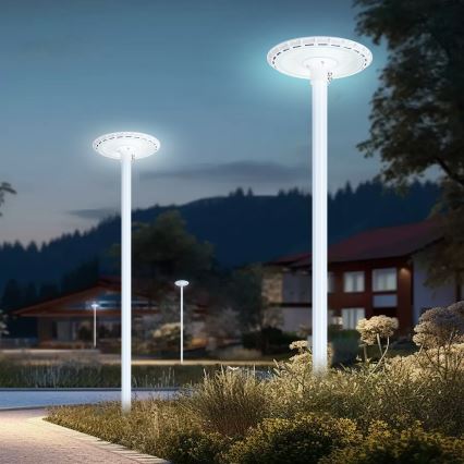 Brilagi - Lâmpada de Rua LED URBANSPARK LED/120W/230V branca IP65