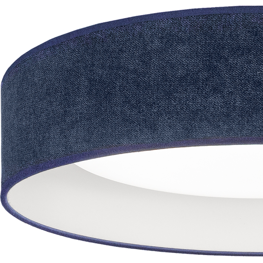 Brilagi - Plafon LED regulável VELVET SMARTIX LED/24W/230V 3000-6000K Ø 45 cm azul Wi-Fi Tuya Beacon + controlo remoto