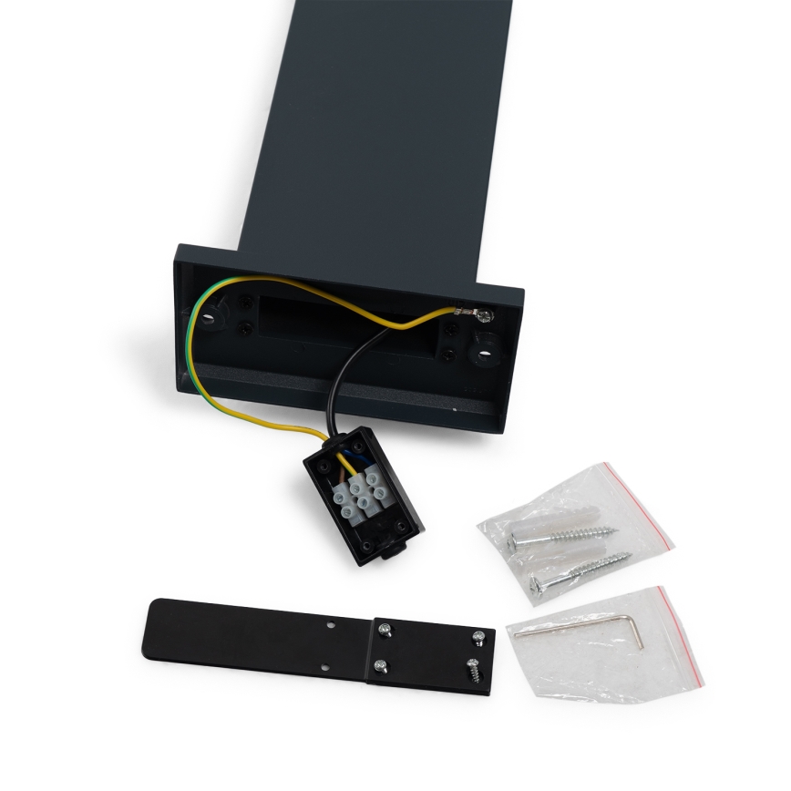 Brilagi - Lâmpada LED Exterior com Sensor ARCELO LED/9W/230V 80 cm IP54