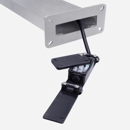 Brilagi - Lâmpada LED de exterior com sensor RIANO LED/8W/230V prateada IP65