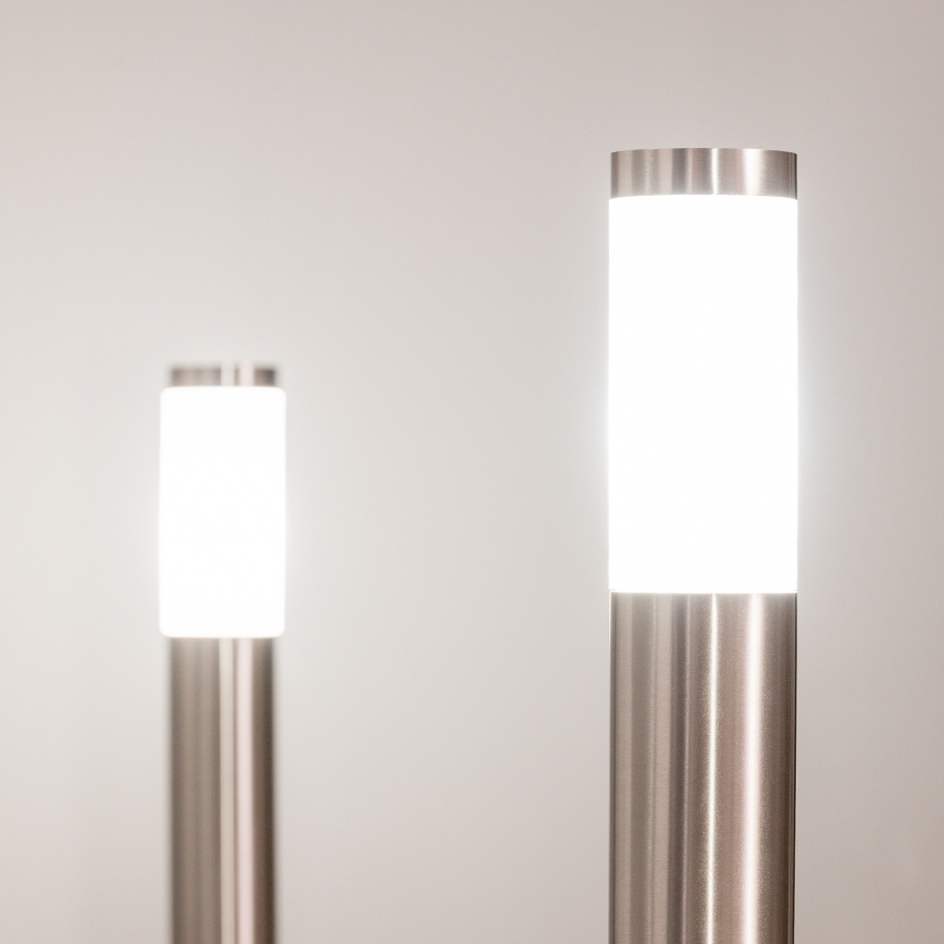 BRILAGI - Luminária LED exterior regulável ELIA 1xE27/6W/230V 2700–6500K IP44 Wi-Fi 50 cm cromo fosco