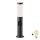 Brilagi - Lâmpada LED exterior regulável com tomada ELIA 1xE27/6W/230V 2700-6500K IP44 Wi-Fi 50 cm antracite