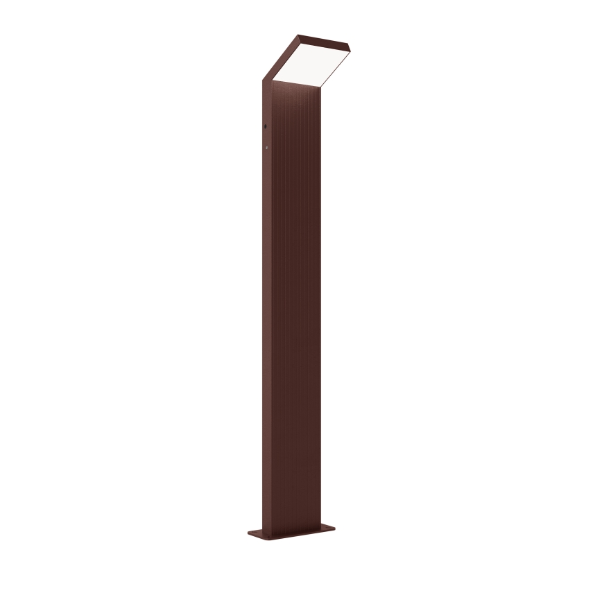 Brilagi - Lâmpada LED para exterior RIANO LED/8W/230V, castanha, IP65, 80 cm