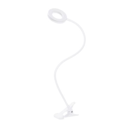 Brilagi - Lâmpada LED regulável com clipe ORBELA LED/8W/5V 3000/4000/5000K branca