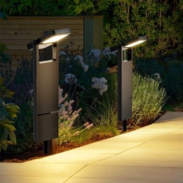 Brilagi - Lâmpada Solar LED SUN SPIKE LED/4W/3,7V 2200 mAh IP44