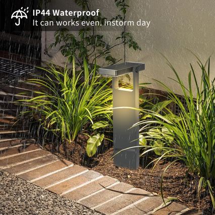 Brilagi - Lâmpada Solar LED SUN SPIKE LED/4W/3,7V 2200 mAh IP44