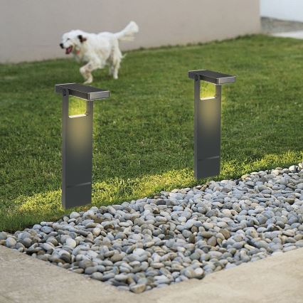 Brilagi - Lâmpada Solar LED SUN SPIKE LED/4W/3,7V 2200 mAh IP44