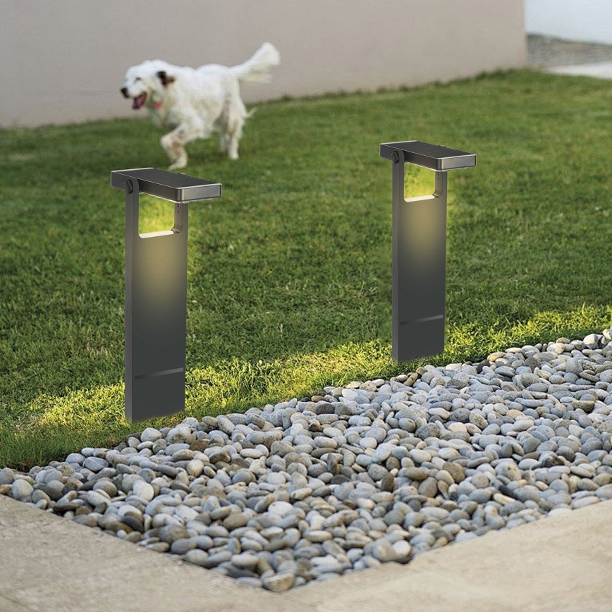 Brilagi - Lâmpada Solar LED SUN SPIKE LED/4W/3,7V 2200 mAh IP44