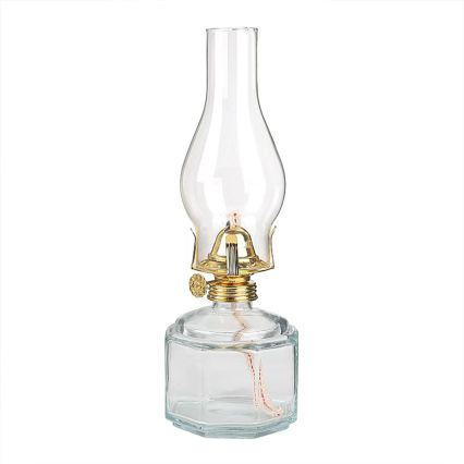Brilagi - Lampião a petróleo MERLIN transparente
