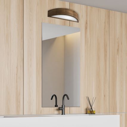 Brilagi - LED Aplique de Parede CARVALHO 1xE27/15W/230V carvalho nogueira