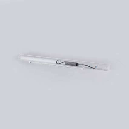 Brilagi - Aplique de parede exterior LED LINEAR LED/22W/230V 3000K IP65 100 cm branco CRI 90