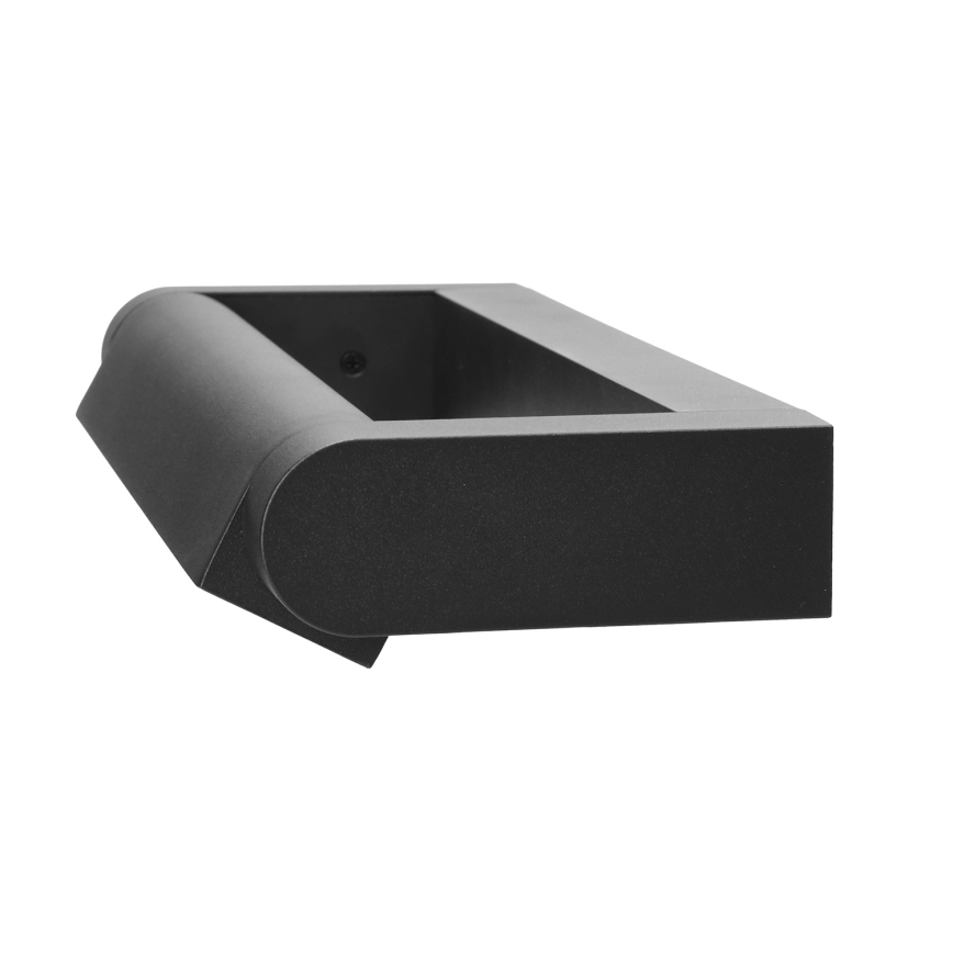 Brilagi - LED Aplique de parede exterior SALERNO LED/12W/230V 35,5 cm preto IP65