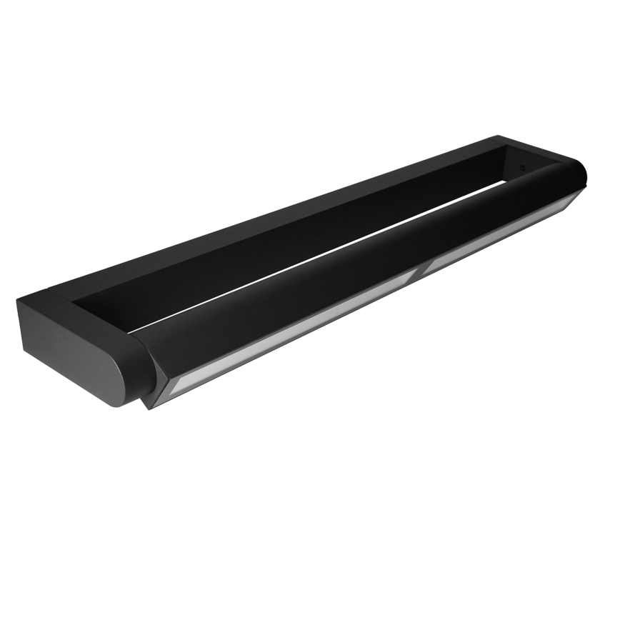 Brilagi - LED Aplique de Parede Exterior SALERNO LED/24W/230V 66 cm preto IP65