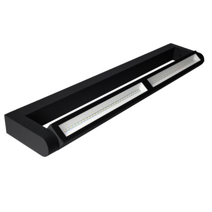 Brilagi - LED Aplique de Parede Exterior SALERNO LED/24W/230V 66 cm preto IP65