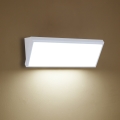 Brilagi - LED Aplique de parede exterior TRIANGLE LED/42W/230V 3000/4000/6500K 45 cm branco IP65