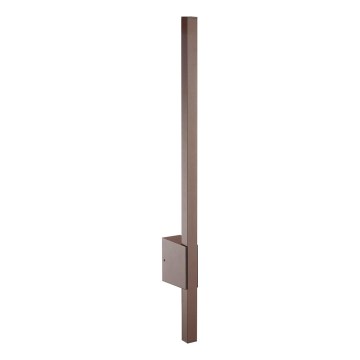 BRILAGI - LED aplique de parede exterior VELORA LED/9W/230V 60 cm IP44 castanho
