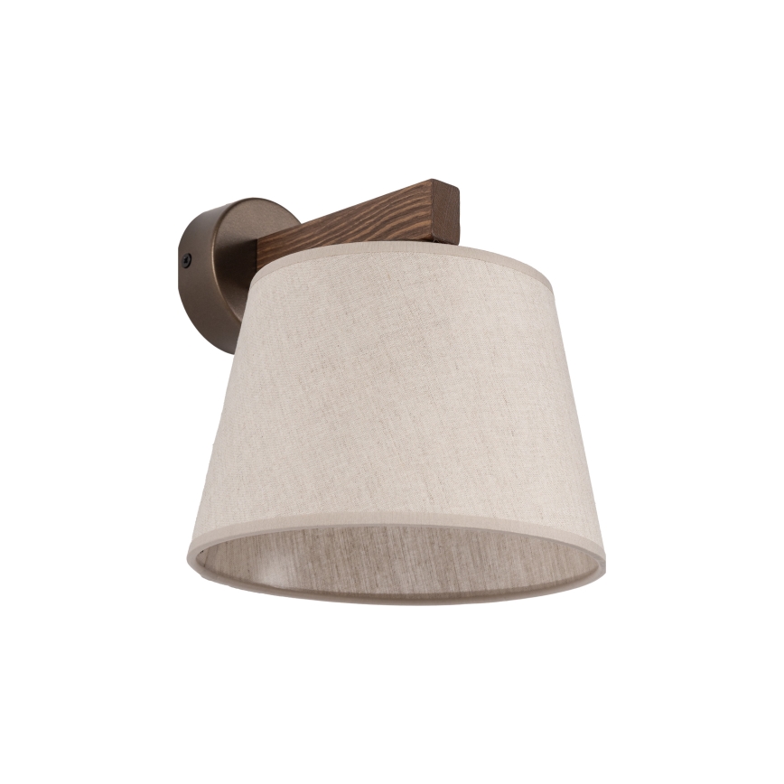 BRILAGI - LED Aplique de parede LATTE 1xE27/15W/230V pinho/bege