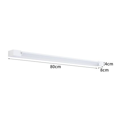 BRILAGI - LED Aplique de parede exterior AQUA LINE LED/20W/230V 80 cm IP44 branco CRI 90