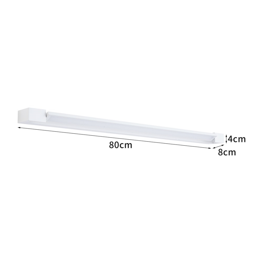 BRILAGI - LED Aplique de parede exterior AQUA LINE LED/20W/230V 80 cm IP44 branco CRI 90