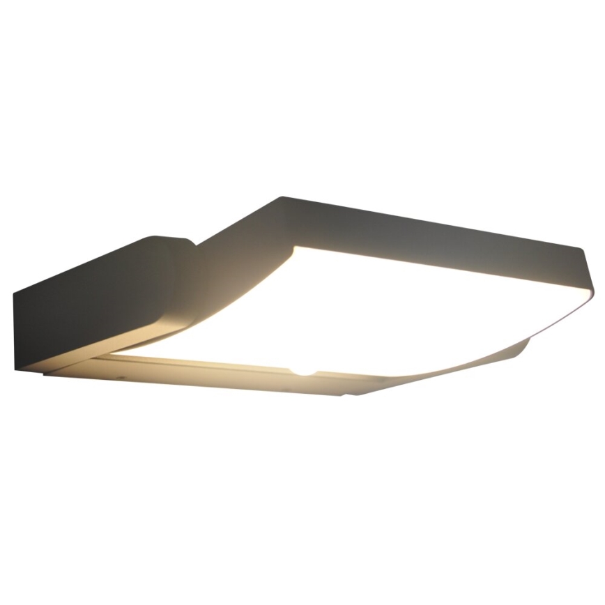 Brilagi - Aplique de parede LED para exterior com sensor ANKLE LED/18W/230V 3000K IP65 antracite