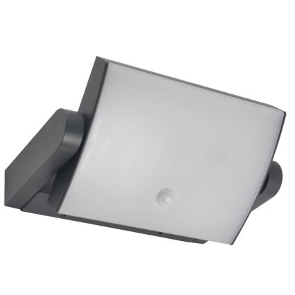 Brilagi - Aplique de parede LED para exterior com sensor ANKLE LED/18W/230V 4000K IP65 antracite