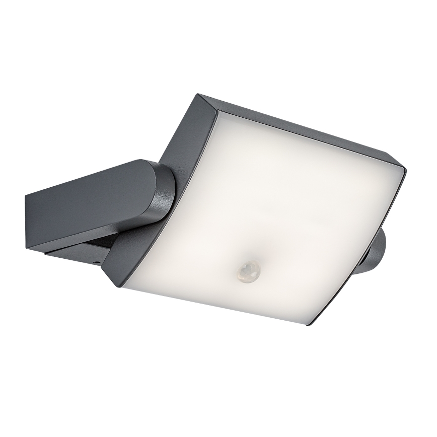 Brilagi - Aplique de parede LED para exterior com sensor ANKLE LED/18W/230V 4000K IP65 antracite