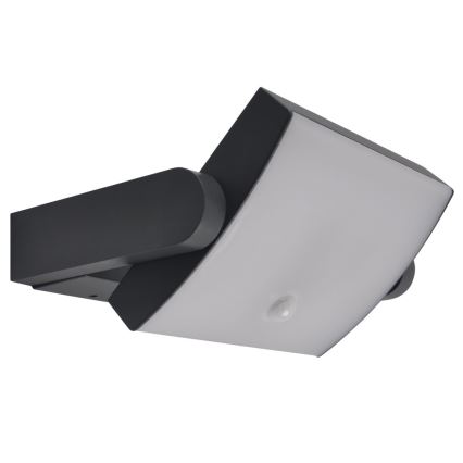 Brilagi - Aplique de parede LED para exterior com sensor ANKLE LED/18W/230V 4000K IP65 antracite