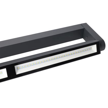 Brilagi - Aplique de parede LED para exterior SALERNO LED/24W/230V 66 cm antracite IP65