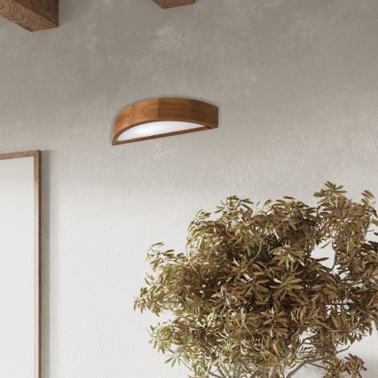 Brilagi - Luminária de Parede LED CARVALHO 1xE27/60W/230V carvalho cerejeira