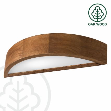 Brilagi - Luminária de Parede LED CARVALHO 1xE27/60W/230V carvalho cerejeira