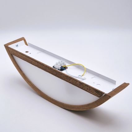 Brilagi - Luminária de Parede LED CARVALHO 1xE27/60W/230V carvalho cerejeira